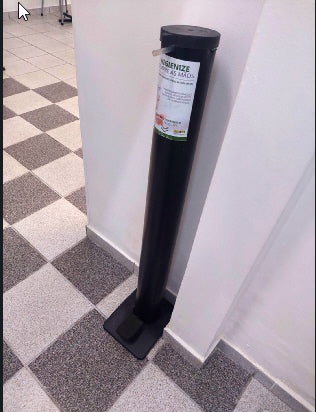 🧴 Torre Álcool Gel com Pedal 🦶
