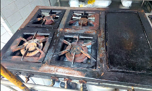 🔥 Fogão Industrial + Chapa 💪