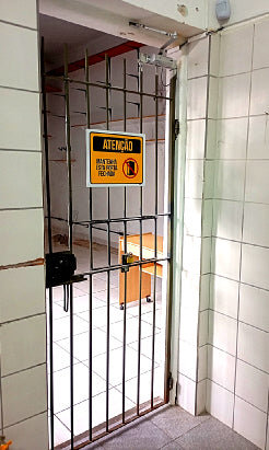 🚪 Porta Grade Interna 🌬️