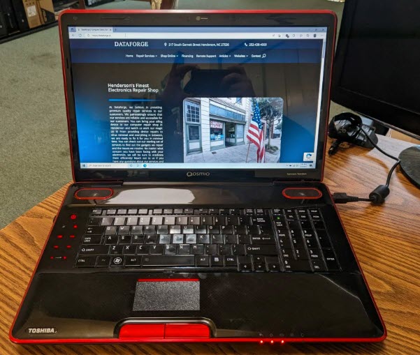 💻 Notebook Toshiba Qosmio i5 🎬